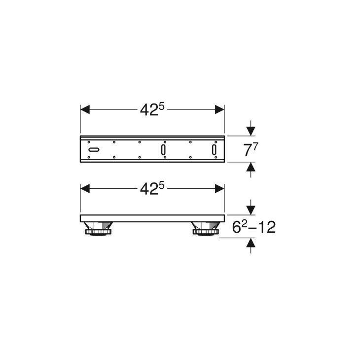 Brodzik prostokątny Geberit Nemea 140x90 cm, biały matowy