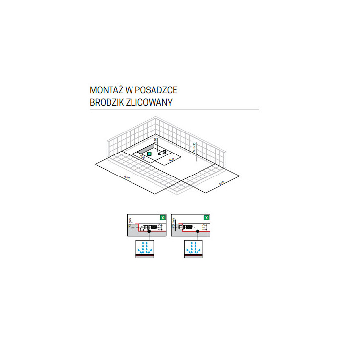 Brodzik 150x80cm, Novellini Novosolid - Czarny 