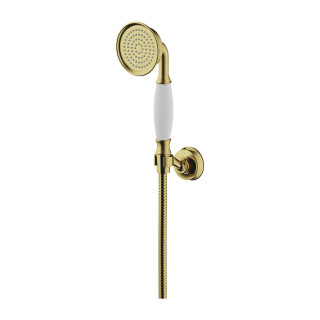 Zestaw prysznicowy punktowy, Omnires Armance - Mosiądz szczotkowany