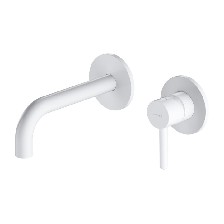 Bateria umywalkowa podtynkowa, Omnires Y - Biały mat 