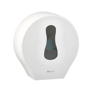 Pojemnik na papier toaletowy MERIDA ONE, tworzywo ABS, biały