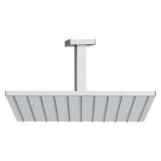 Ramię sufitowe z obrotową deszczownicą, Tres Complementos Ducha - Chrom