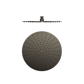 Deszczownica Ø 30 cm, Tres Complementos Ducha - Czerń Metalizowana