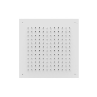 Deszczownica podtynkowa sufitowa 50x50 cm, Tres Complementos Ducha - Biel Matowa
