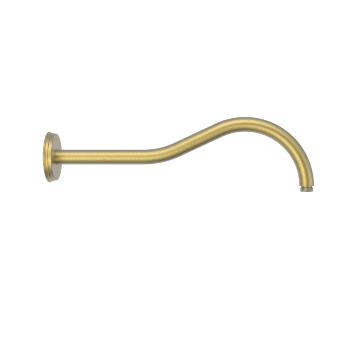 Ramię naścienne 41.9 cm, Tres Complementos Ducha - Mosiądz Antyczny Matowy