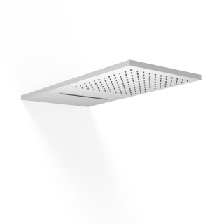 Deszczownica naścienna 28x55 cm, Tres Complementos Ducha - Biel Matowa