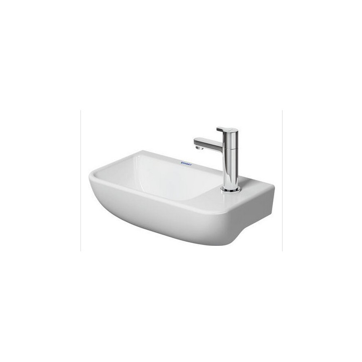 Umywalka 40x22 cm asymetryczna Duravit Me by Starck  biała 