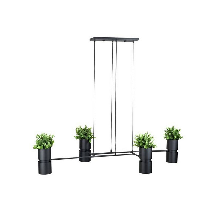 Żyrandol Sollux Lighting RIO, okrągły średnica 78cm, LED 32W 4000K, czarny