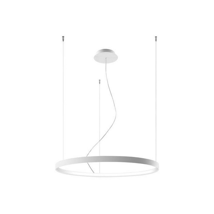 Żyrandol Sollux Lighting RIO, okrągły średnica 78cm, LED 50W 3000K, czarny