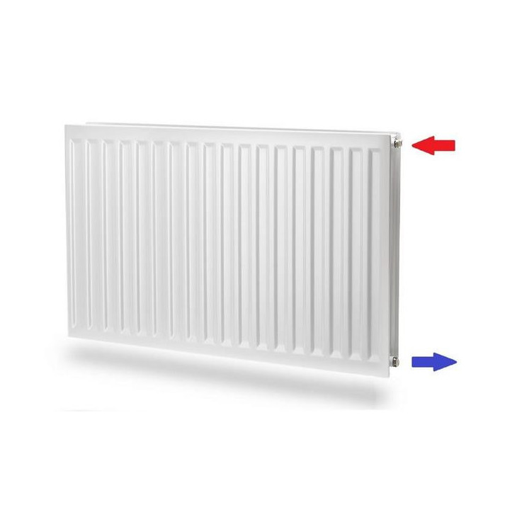 Grzejnik Purmo Plan Ventil Hygiene typ 30, 30x180 cm - biały