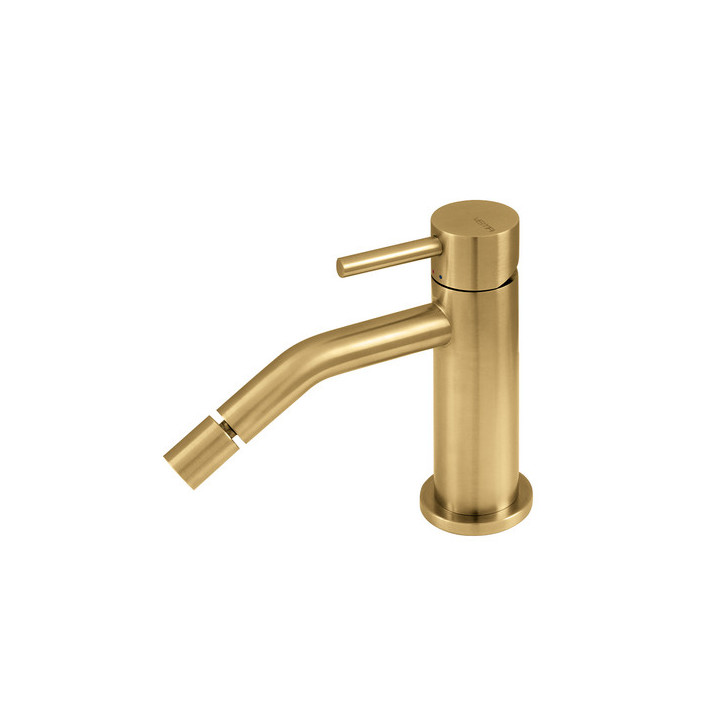 Bateria umywalkowa Vema Otago, stojąca, wylewka 190mm, bez korka, brushed gold