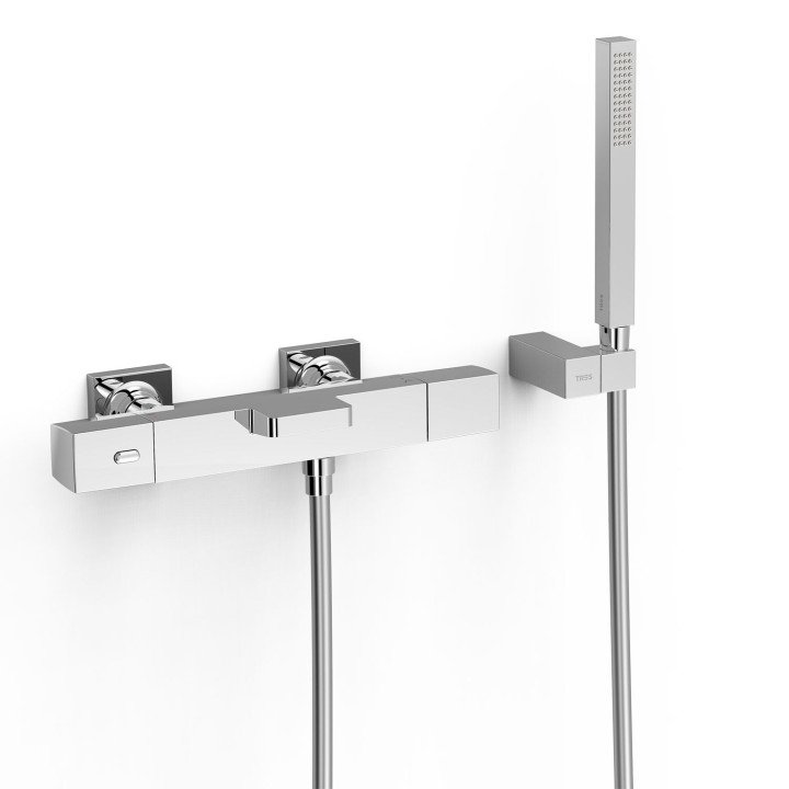 Bateria termostatyczna naścienna prysznicowa, TRES OVER-WALL - Chrom 