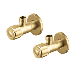 Syfon umywalkowy Vema Otago, brushed gold