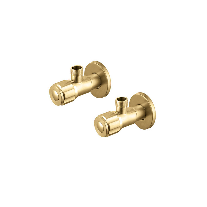 Syfon umywalkowy Vema Otago, brushed gold