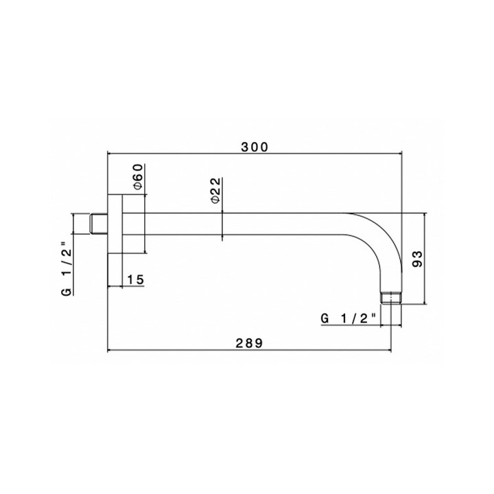 Zaworki pod Baterię 2 sztuki Vema Otago, brushed gold