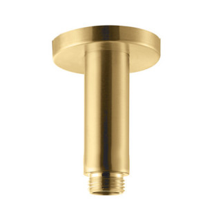 Ramię sufitowe do deszczownicy Vema Otago,długość 35cm, brushed gold