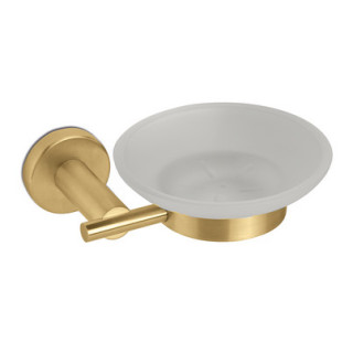 Kubek Vema Otago,szkło matowe, brushed gold