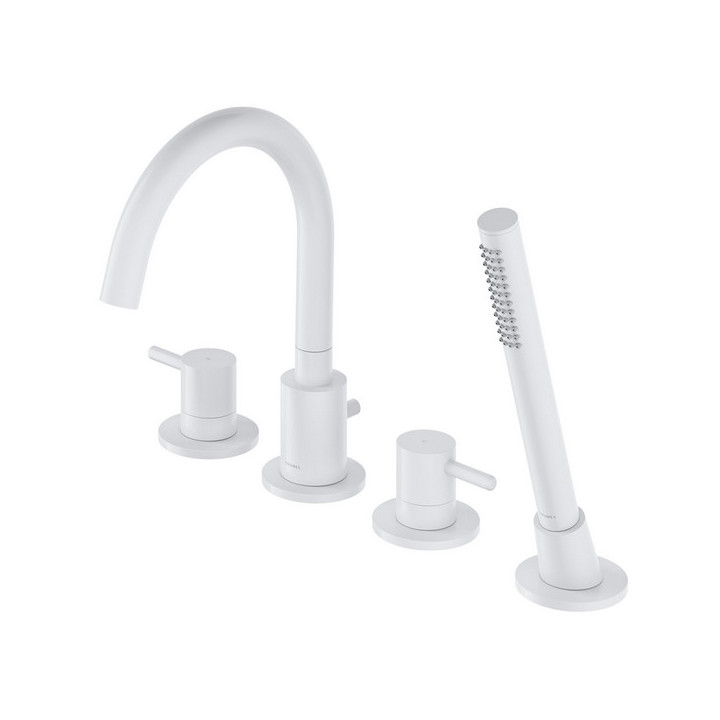 Bateria wannowa z zestawem prysznicowym , Omnires Y - chrom