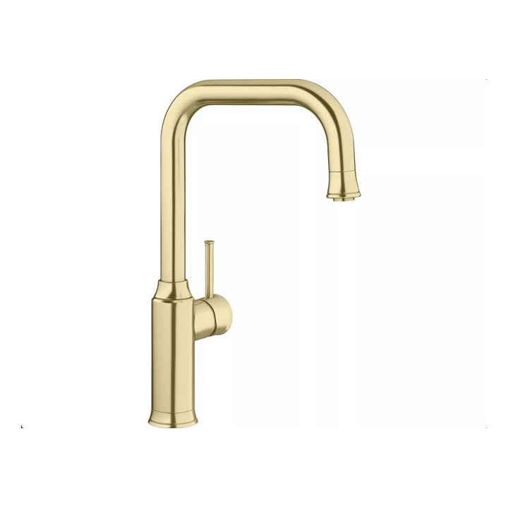 Bateria kuchenna Blanco Alta-S Compact Vario z wyciąganą wylewką, chrom