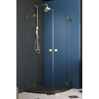 Drzwi prysznicowe do wnęki Radaway Espera Pro DWJ 160, prawe, 1600x2000mm, ciche domykanie, profil chrom