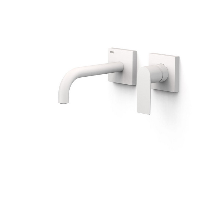 Element naścienny do podtynkowego korpusu baterii umywalkowej TRES LOFT, wylewka 180mm, chrom 