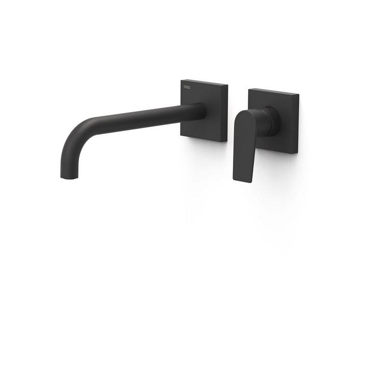 Element naścienny do podtynkowego korpusu baterii umywalkowej TRES Project-Tres, wylewka 240mm, chrom