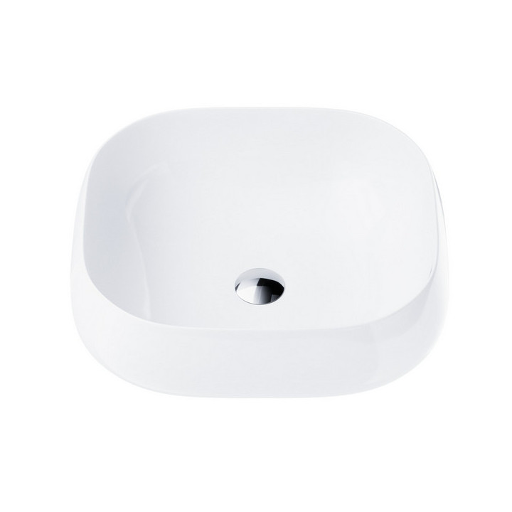 Umywalka nablatowa  Corsan 450x410x145mm, biała