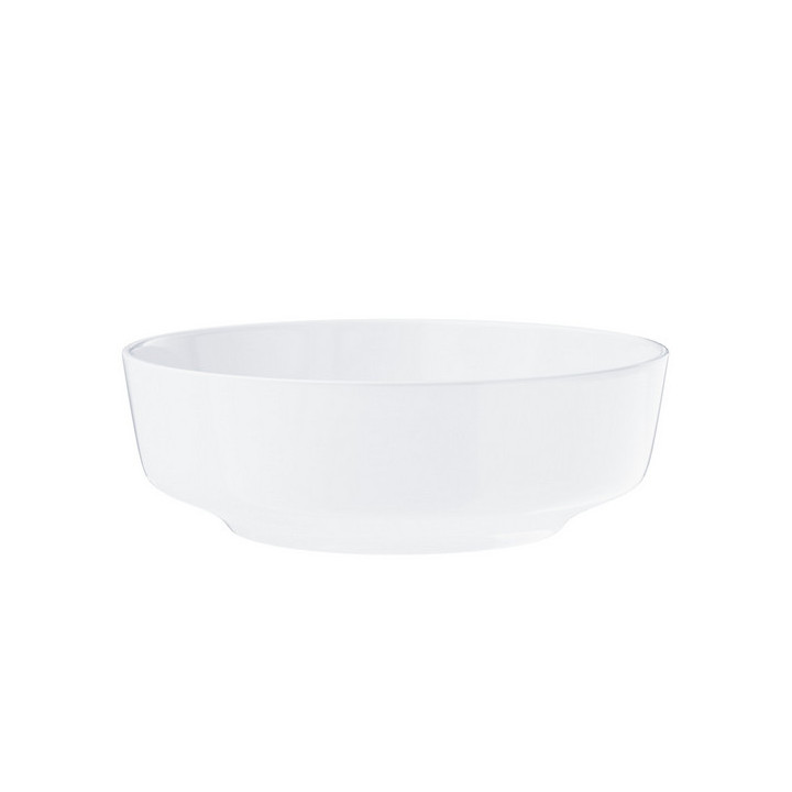 Umywalka prostokątna nablatowa  Corsan 580x380x150mm, biała