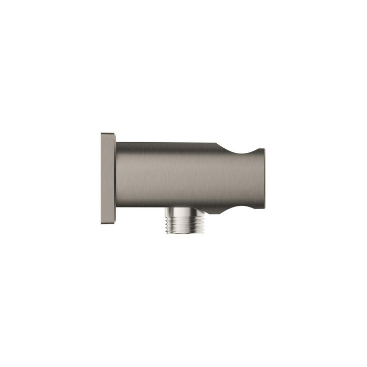Kolanko prysznicowe z uchwytem Grohe Rainshower, brushed hard graphite