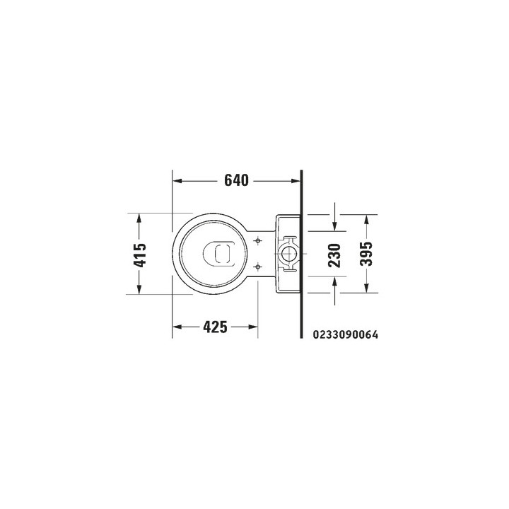 Miska toaletowa stojca Duravit Starck 1- sanitbuy.pl