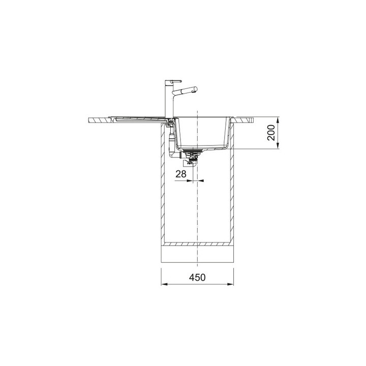 Zlewozmywak Franke Centro CNG 611-78, czarny mat