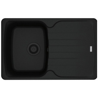 Zlewozmywak wbudowywany, Franke Antea AZG 611-78,  czarny mat