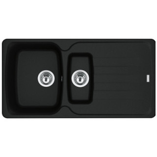 Zlewozmywak wbudowywany, Franke Antea AZG 611-97 XL, onyx