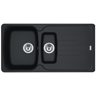Zlewozmywak wbudowywany, Franke Antea AZG 651-97 , czarny mat