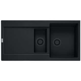 Zlewozmywak wbudowywany, Franke Maris MRG 651-97 , czarny mat