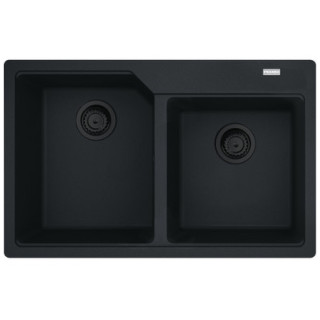 Zlewozmywak wbudowywany, Franke Urban UBG 620-36-33  ,czarny mat
