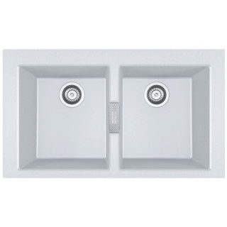 Zlewozmywak Franke Sirius 2.0 S2D 611-78 XL , jednokomorowy, biały polarny