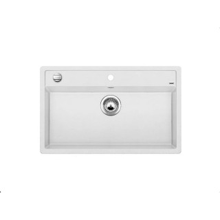  zlewozmywak granitowy do zabudowy Blanco Etagon 8  78x51cm, z automatycznym korkiem,biały