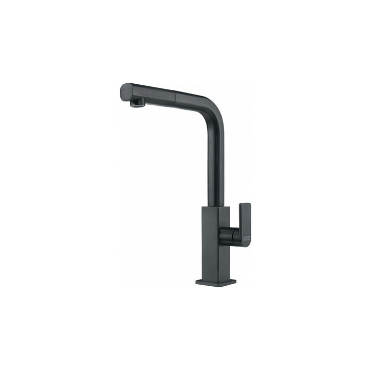 Bateria kuchena Franke Mythos, wysokość 317mm, czarna stal szlachetna