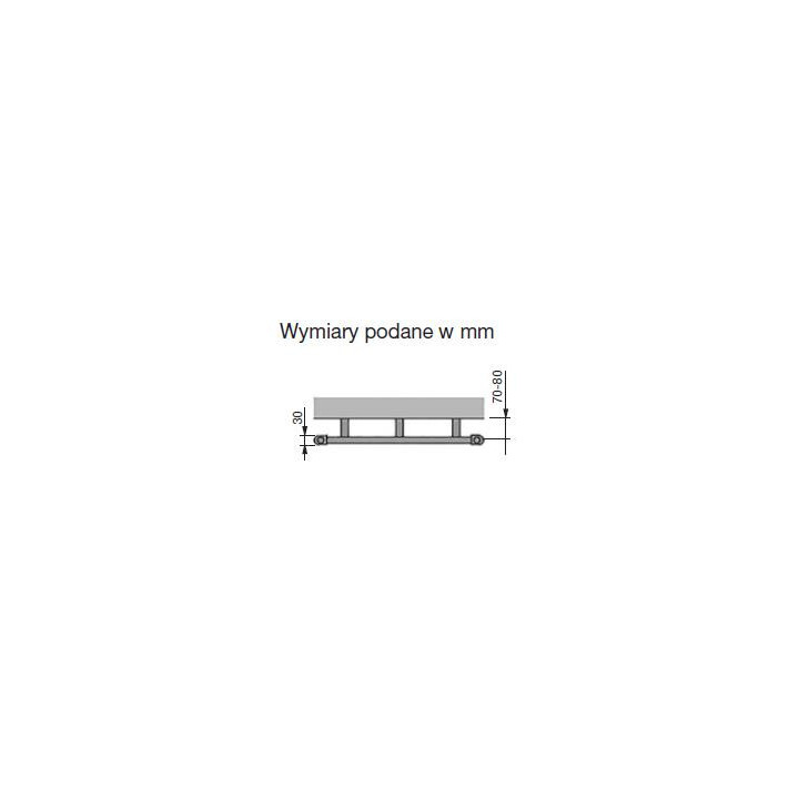 Grzejnik Zehnder AB 786x450 mm - biały- sanitbuy.pl