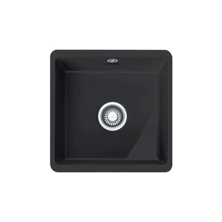 Zlewozmywak ceramiczny Franke KUBUS 110-40 - czarny mat