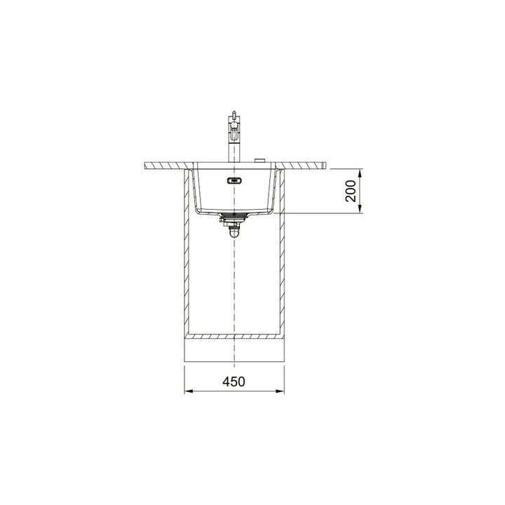 Zlewozmywak z Fragranitu Franke Maris MRG 110-37, cyarnz odpzwczarny mat