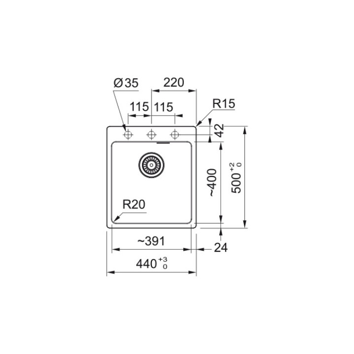 Zlewozmywak Franke Maris MRG 610-39 FTL, biały polarny