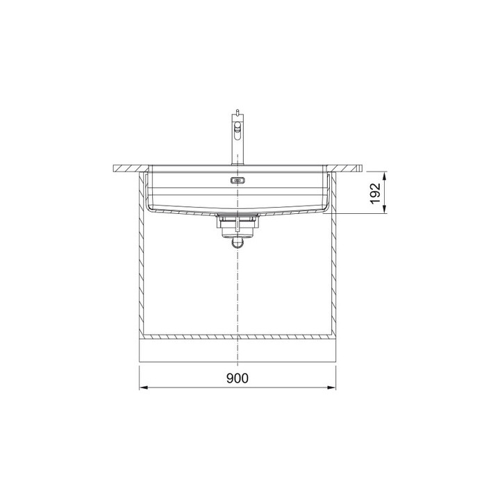 Zlewozmywak Franke MarisQuiet MQX 110-50, stal szlachetna