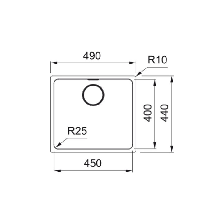 Zlewozmywak Franke MarisQuiet MQX 110-82, stal szlachetna