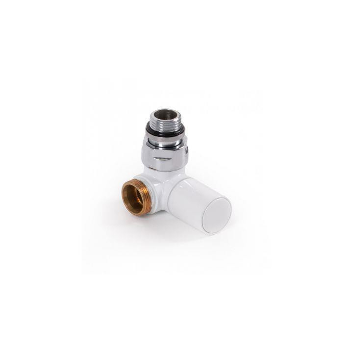 Zawór Terma regulacyjny trójosiowy, LEWY, chrom- sanitbuy.pl