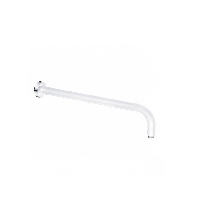 Ramię ścienne do deszczownicy DN 15 Kludi A-QA 400 mm, biały mat