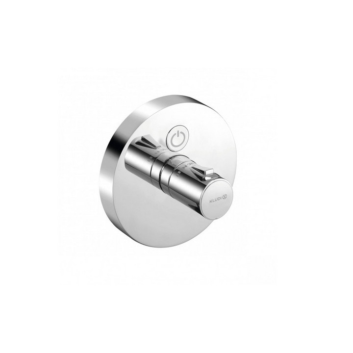 Bateria podtynkowa z termostatem DN15  Kludi Push, chrom