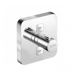 Bateria podtynkowa z termostatem DN15  Kludi Push, chrom