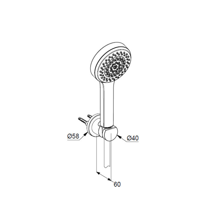 Zestaw wannowo-natryskowy Dive S  Kludi- DIVE, chrom